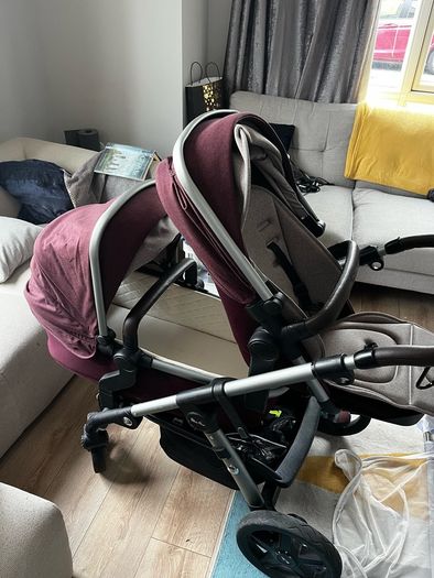 Silver cross travel system