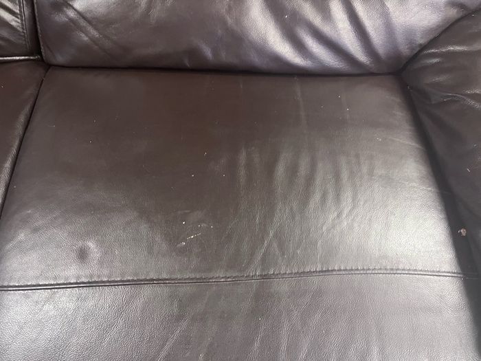 Brown Leather Sofa 3 seater
