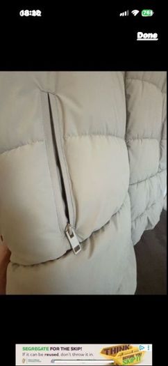 ladies gilet cream