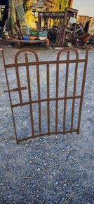 Wrought iron garden gate