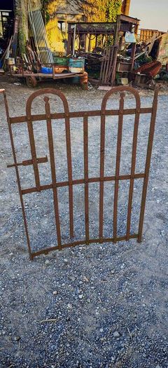 Wrought iron garden gate