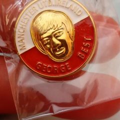George best Manchester United vintage pin badge