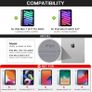 RAYMCRAFT for iPad mini 7 (A17 Pro, 2024) & Mini 6 (2021) Case with Keyboard, 7 Colors Backlit Keyboard with Trackpad, Auto Sleep/Wake, Rotatable Case for iPad mini 7th 6th Gen Black Image 4