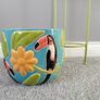 Heavy Ceramic Tropical Plant Pot Image 9