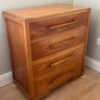 Mid-Century Modern Oak Chest of Drawers Image 2