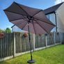 Garden parasol with parasol base Image 3