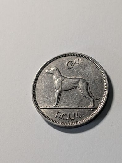 Silver Sixpence 1928