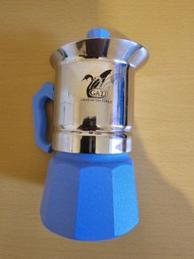 Vintage, Italian, Geyser Coffee Maker.Condition is Perfect.This coffee maker was made in the 1980s in Italy.