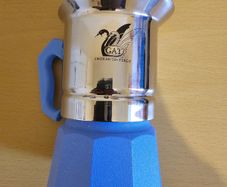 Vintage, Italian, Geyser Coffee Maker.Condition is Perfect.This coffee maker was made in the 1980s in Italy.