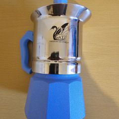 Vintage, Italian, Geyser Coffee Maker.Condition is Perfect.This coffee maker was made in the 1980s in Italy.