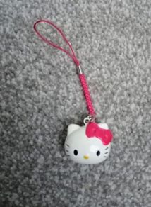 Hello Kitty Keyring With Bell Inside
