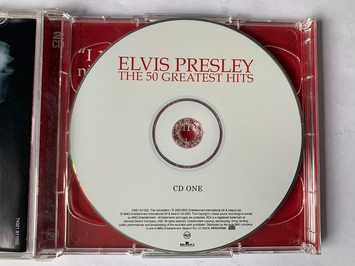 Elvis Presley [2000] The 50 Greatest Hits [2CD Album)