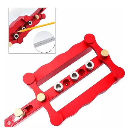 BRAND NEW Woodworking Doweling Jig Drill Guide Wood Dowel Puncher Locator Tools Kit for Carpentry 6/8/10mm