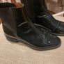 And Other Stories Charcoal - almost Black Shiny - Patent Chelsea Ankle Boots - Size 37 Image 3