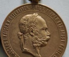 Austria War Service Medal 2 December 1873