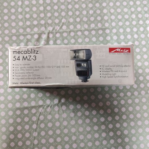 Nikon Metz Mecablitz 54 MZ-3 flash unit