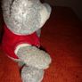 "Cuddle Time" Bear with Red Jumper for Sale Image 5