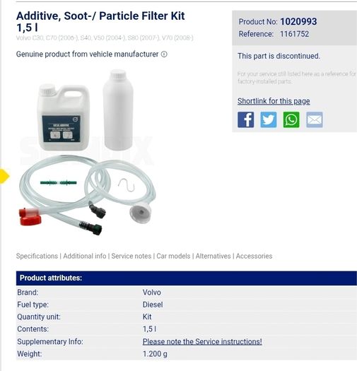 ADM Fluid for Volvo, Ford and Peugeot