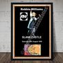 Robbie Williams Slane Castle 1999 concert poster with ticket reproduction print Image 2