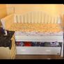 Oslo sleigh cotbed with drawers Image 2