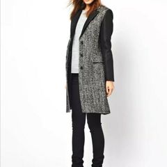 Karen Millen Wool Blend Winter Coat