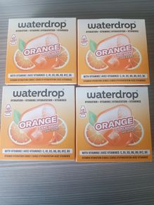 Waterdrop Hydration Cubes Orange 45 cubes