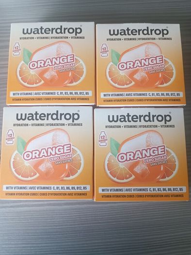 Waterdrop Hydration Cubes Orange 45 cubes