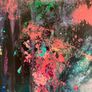 Large Original Abstract Painting Dublin Tropical Sea Seascape Surfing Theme Image 3