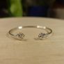 Sterling Silver 925 Women Open Bangle Image 2