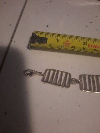 vintage sterling silver choker necklace