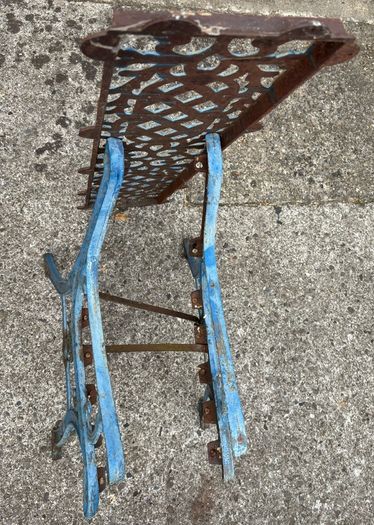 Cast Iron Garden Benches Ends and Backs