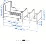 Extendable bed kid's children's IKEA Image 4