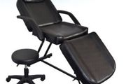 Beauty Salon Bed Durable Sturdy High Quality Prime Tattoos Chair Beauty Salon Bed Barber Chair for Beauty  with stool