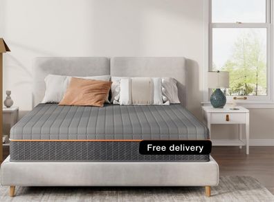 King Size Mattresses 5FT, 20CM Gel Memory Foam Mattress, Breathable