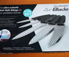 Knife set of 6 super knife "Blackstone Air Blade" (new, unopened)