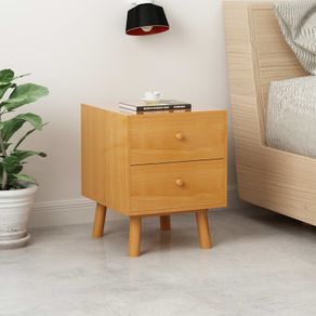 Bedside Cabinets 2 pcs 40x30x50 cm Solid Pinewood