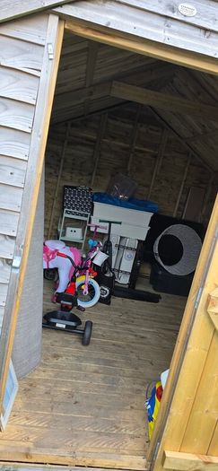 10x8 garden shed