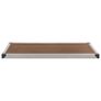 Outdoor Shower Tray WPC Stainless Steel 110x62 cm Brown Image 5