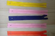 Zipper different colours (5 pieces) 20 cm
