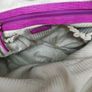 Rare vintage dkny Purple Snake Print Bag Y2K McBling Satchel Image 6