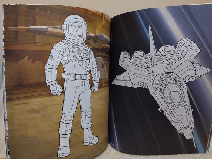 Disney Pixar Lightyear Sounds Book Hardback &  Hyperspace Colouring Book