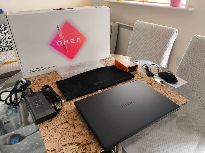 Brand New Gaming Laptop Hp Omen Intel i5 13420H 8/12 RTX4050 6GB 120W GDDR7 16GB DDR5 5600mhz 512GB NVMe PCIE 4.0 16.1" 1080p 144hz Ips 250nits Win11 RGB