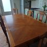 Solid table and 6 chairs Image 2