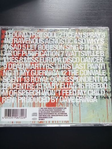 Manic Street Preachers - Know Your Enemy CD