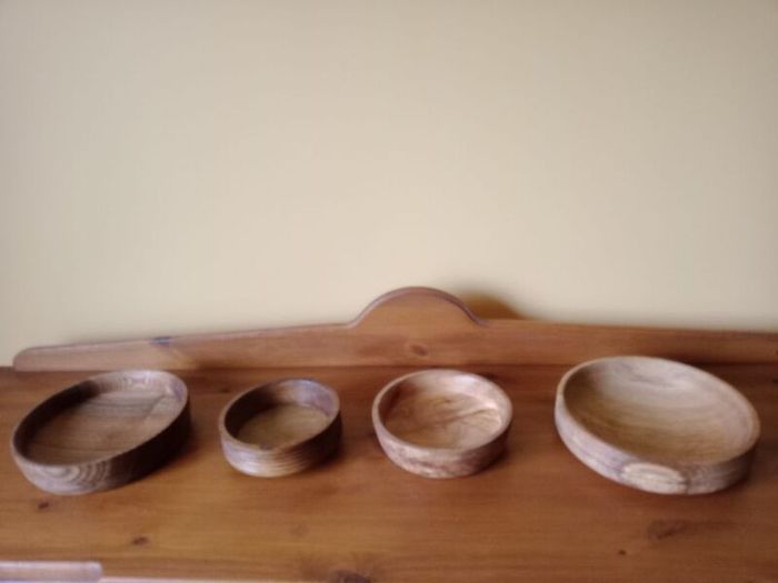 Wood Turning Bowls (4)/reduced For Quick Sale!!
