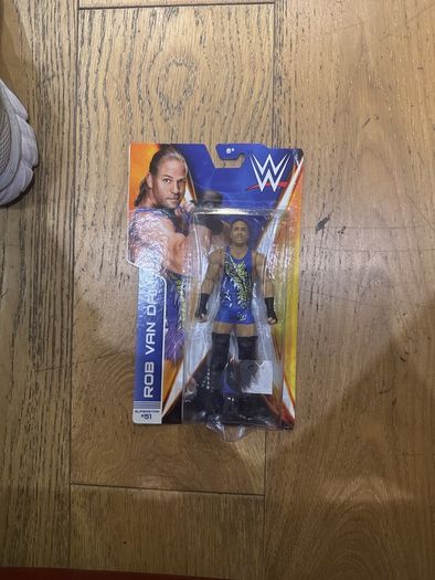 WWE Rob van Dam (RVD) action figure from 2014.