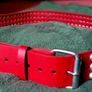 Studded leather belt Image 3