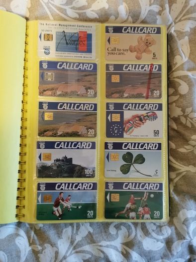 Callcard-Full mint Irish collection available.