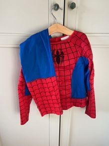 Spider-Man 2 piece costume M&S 5-6 years