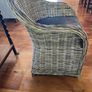 Wickerchair from foxford woollen mills Image 2